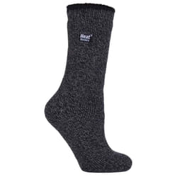 Ladies Thick Reinforced 2.9 TOG Winter Warm Merino Wool Thermal Socks - 4-8 UK, Black