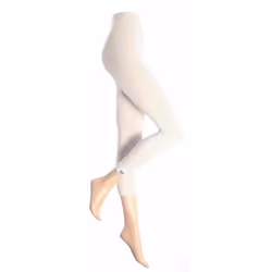 Heat Holders - Ladies Cotton Thermal Underwear Leggings Long Johns - L/XL, White