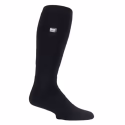 HEAT HOLDERS LITE - Mens Knee High Thin Thermal Socks for Wellington Boots - Black