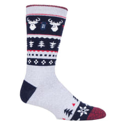 HEAT HOLDERS LITE - Mens & Ladies Novelty Thermal Christmas Socks - 6-11 UK, Stag