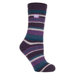 HEAT HOLDERS - Ladies 2.3 TOG Luxury Thick Thermal Socks for Winter - 4-8 UK, Fantasia Purple