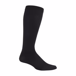 IOMI Mens Graduated Compression DVT / Flight Socks - 9-11 UK, Black