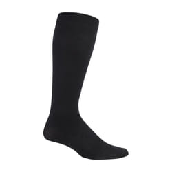 IOMI Mens Graduated Compression DVT / Flight Socks - 9-11 UK, Black