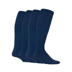 2 Pairs of 80 Denier Compression Knee High Energising Socks 6-11 UK - 6-11 UK, Navy
