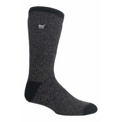 Mens Original GENUINE Thermal Heat Holders Socks 6-11 uk - 39-45 eur - 6-11 UK, Black Twist