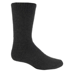 Heat Holders - Mens Thick Heavy 2.7 TOG Short Thermal Wool Rich Socks - 6-11 UK, Charcoal