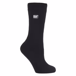 Heat Holders Lite - Ladies Winter Thermal Socks in 5 colours, 4-8 UK - 4-8 UK, Black