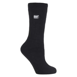 Heat Holders Lite - Ladies Winter Thermal Socks in 5 colours, 4-8 UK - 4-8 UK, Black
