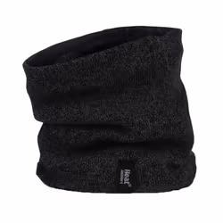 Heat Holders - Men's Thermal Winter Neck Warmer - 2.6 tog - One size - One Size, Black