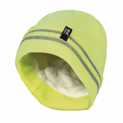 Mens Hi Vis Reflective Thermal Fleece Lined Neck Warmer - One Size, Hi Vis Yellow