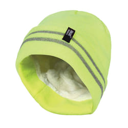 Mens Hi Vis Reflective Thermal Fleece Lined Neck Warmer - One Size, Hi Vis Yellow