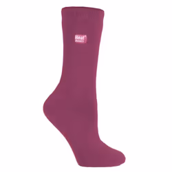 Heat Holders Lite - Ladies Winter Thermal Socks in 5 colours, 4-8 UK - 4-8 UK, Deep Fuchsia