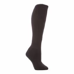 Ladies Extra Long Thermal Socks in Cerise and Wine 4-8 UK, 37-42 eur - 4-8 UK, Charcoal