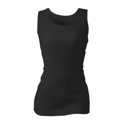 Heat Holders - Ladies Cotton Thermal Underwear Sleeveless Vest - Medium, Black