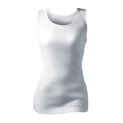 Heat Holders - Ladies Cotton Thermal Underwear Sleeveless Vest - Large, White