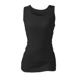 Heat Holders - Ladies Cotton Thermal Underwear Sleeveless Vest - X-Large, Black