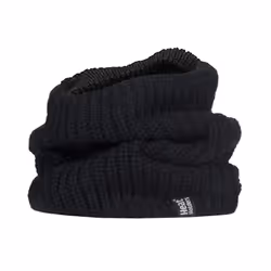 Heat Holders - Mens Fleece Lined Chunky Knit Thermal Neck Warmer - One Size, Black
