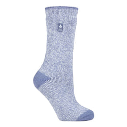 ) Heat Holders Lite - Ladies Lightweight Casual Winter Thermal Socks - Denim (Venice