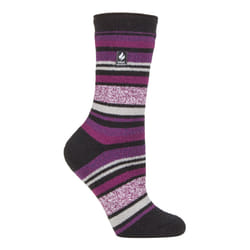 ) Heat Holders Lite - Ladies Lightweight Casual Winter Thermal Socks - Black (Antalya