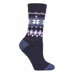 ) Heat Holders Lite - Ladies Lightweight Casual Winter Thermal Socks - Denim (Lima