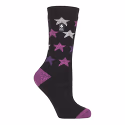 ) Heat Holders Lite - Ladies Lightweight Casual Winter Thermal Socks - Black (Nice
