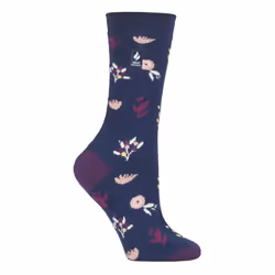 ) Heat Holders Ultra Lite - Ladies Thin Lightweight Casual Thermal Socks - Indigo (Sidari