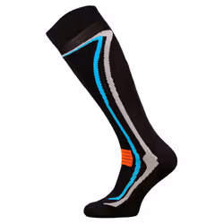 COMODO - Mens & Ladies Climacontrol Knee High Merino Wool Ski Socks - 3-5.5 UK, Black