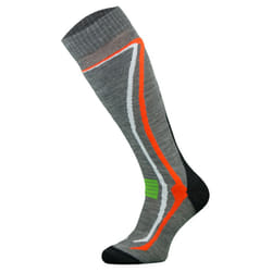 COMODO - Mens & Ladies Climacontrol Knee High Merino Wool Ski Socks - 3-5.5 UK, Grey
