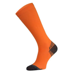 Comodo - Mens & Ladies Knee High Sports / Running Compression Socks - 3-5.5 UK, Neon Orange
