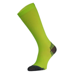 Comodo - Mens & Ladies Knee High Sports / Running Compression Socks - 3-5.5 UK, Neon Yellow