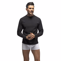Heat Holders Mens Fleece Lined Base Layer Long Sleeve Thermal Top - 2XL, XX-Warm - Original