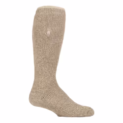 Heat Holders - Mens Long Leg Merino Wool Thermal Socks for Winter - Oatmeal
