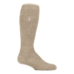 Heat Holders - Mens Long Leg Merino Wool Thermal Socks for Winter - Oatmeal