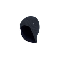 HEAT HOLDERS - Thermal Acrylic Winter Expedition Hat with Drop Neck for Men (One Size, Navy)