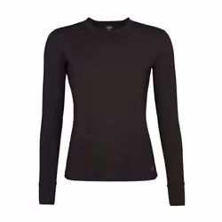 Heat Holders - Winter Long Sleeve Thermal T-Shirt for Women - Baselayer Top - XL, Black