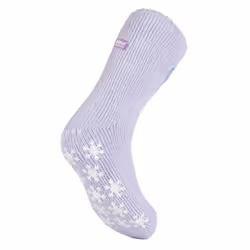 Heat Holders - Childrens Character Themed Non Slip 2.3 Tog Thermal Slipper Socks - 9-12 UK, Frozen Princess