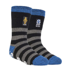 Heat Holders - Childrens Character Themed Non Slip 2.3 Tog Thermal Slipper Socks - 9-12 UK, R2-D2 / C3-P0