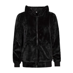 Heat Holders - Warm Fleece Snoodie Hoodie for Men - Winter Sweatshirt Blanket Hoodie - L/XL, Black