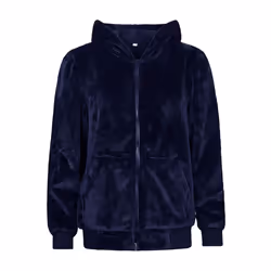 Heat Holders - Warm Fleece Snoodie Hoodie for Women - Insulated Winter Sweatshirt Blanket - M, Navy