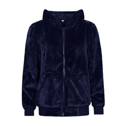 Heat Holders - Warm Fleece Snoodie Hoodie for Women - Insulated Winter Sweatshirt Blanket - XL, Navy