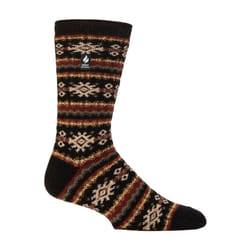 Heat Holders - Extra Warm Nordic Thermal Socks for Men | Breathable Lite Winter Socks - 6-11 UK, Black/Olive