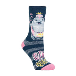 Heat Holders - Cozy Novelty Christmas Socks for Women - Festive Gift Socks - 4-8 UK, Gin Queen