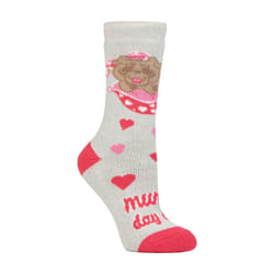 Heat Holders - Cozy Novelty Christmas Socks for Women - Festive Gift Socks - 4-8 UK, Mums Day Off