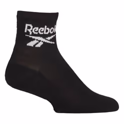 Reebok - Unisex Low Cut Breathable Ankle Sport Socks - 6-8 UK, Black