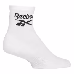 Reebok - Unisex Low Cut Breathable Ankle Sport Socks - 6-8 UK, White