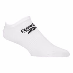 Reebok - Unisex Low Cut Breathable Trainer Sport Socks - 8-10 UK, White