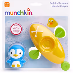 Munchkin Paddlin’ Penguin Bath toy Blue, Green, White, Yellow - Additional view 6