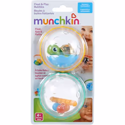Munchkin Float & Play Bubbles, Turtle Bath animal Blue, Green, Red, Yellow - Additional view 7