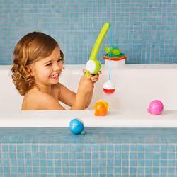 Munchkin Fishin’ Bath Toy Blue, Orange, Pink, Yellow - Additional view 6