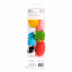 Munchkin Farm Bath Squirts Bath animal Blue, Green, Orange, Pink, Red, White, Yellow - Additional view 6